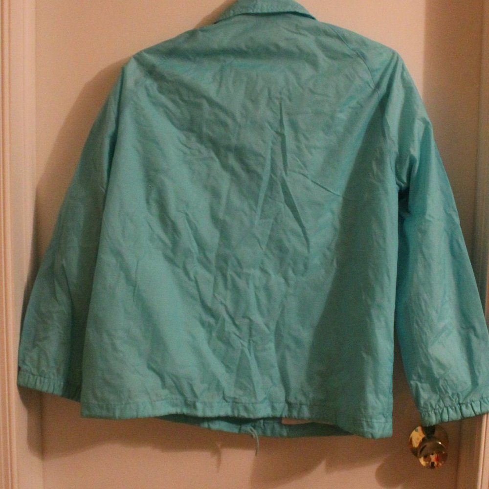 Light Blue Windbreaker